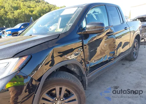 2019 Honda Ridgeline Sport z USA, uszkodzony, nr VIN 5FPYK3F1XKB040838